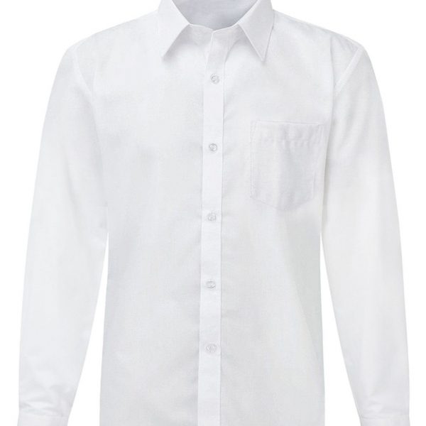 short sleeve school shirts white